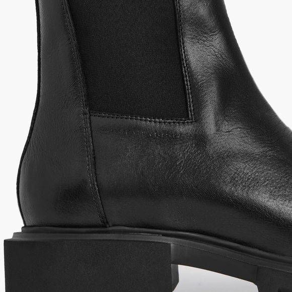 ALLSAINTS Hallie Chelsea boots lug sole Portuguese Leather  Size 38 - Picture 6 of 14